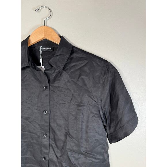 NWT Anine Bing Bruni Shirt XS $225 - Picture 11 of 11